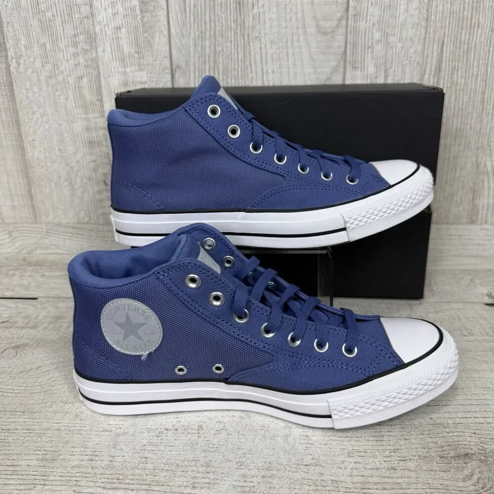 Converse CTAS Malden Street Mid Blue Mens Sz 10 Sneakers A16846F Indigo Storm
